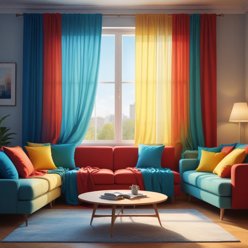 Psihologia culorilor în draperii