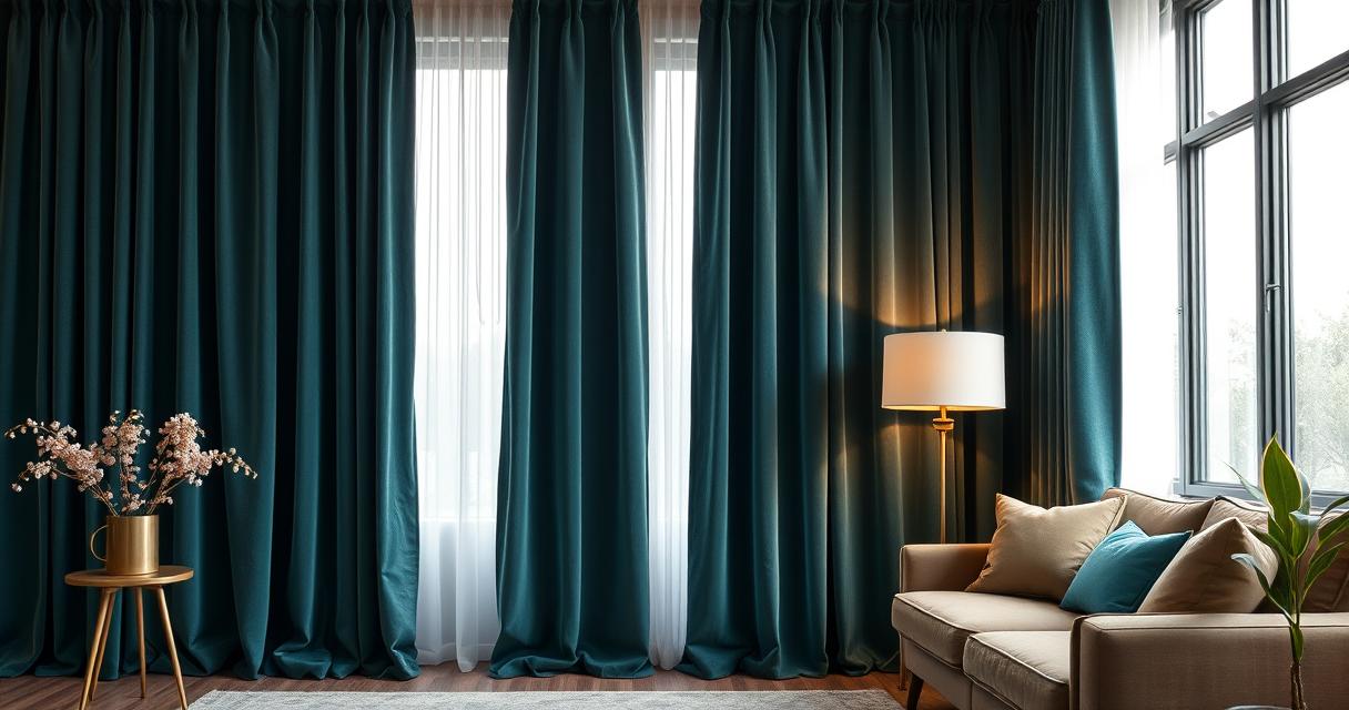 Draperii din catifea