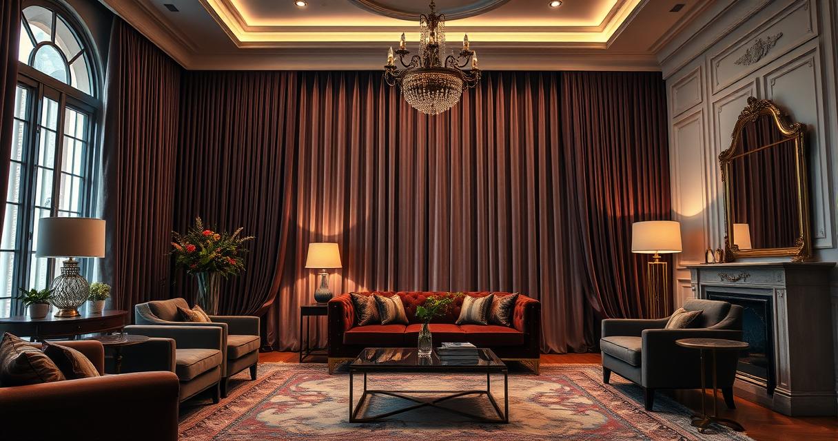 Draperii din catifea — Impactul draperiilor din catifea asupra designului interior