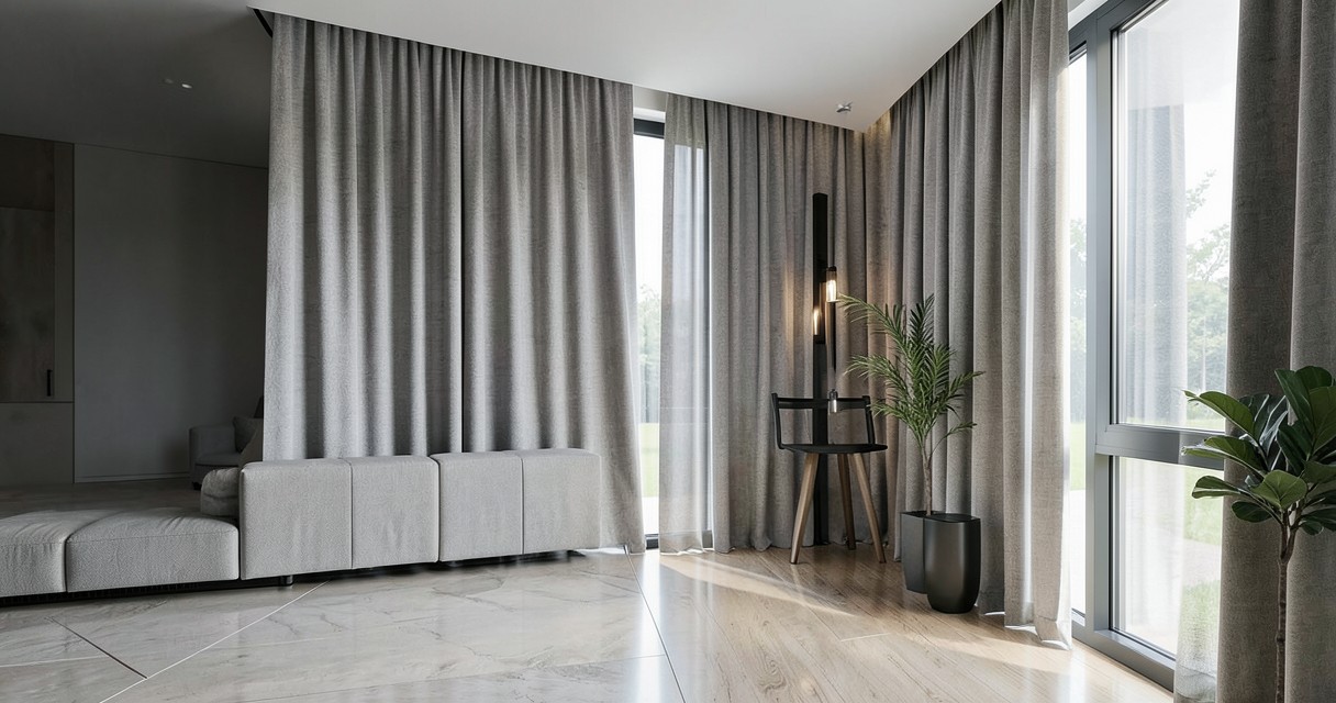 Draperii uni și eleganța lor