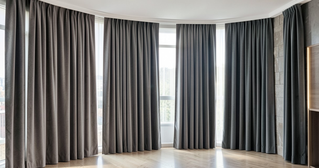 Draperii uni și eleganța lor — Culorile care domină piața draperiilor uni în 2025