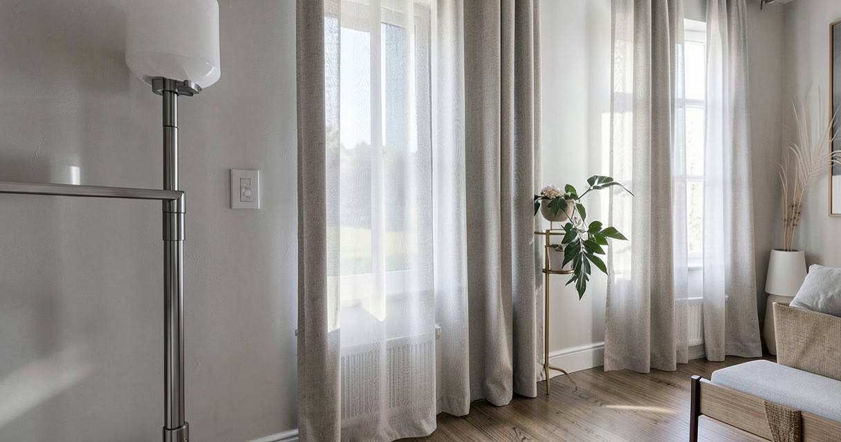 Integrarea perdelelor în spații mici — Accesorii care completează designul perdelelor