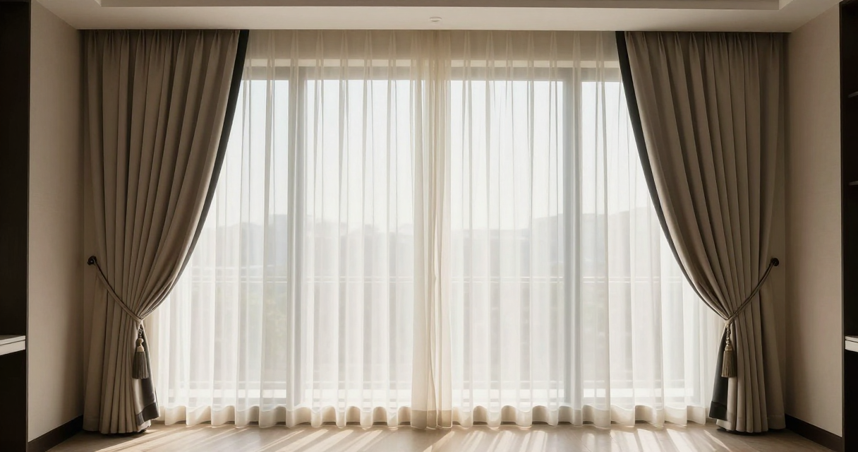 Perdele în amenajarea hotelurilor