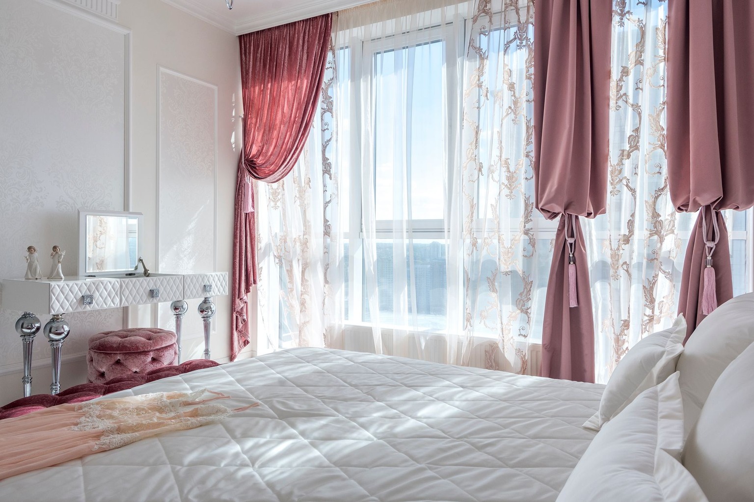 Draperii ca accent decorativ
